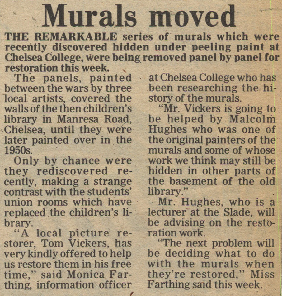 19810605 CHELSEA COLLEGE MURALS RESTORED CN.jpg